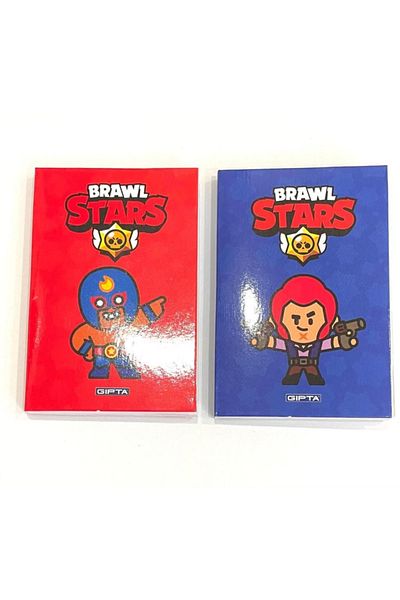 Gıpta Brawl Star A7 Double Notepad - 2 Pieces