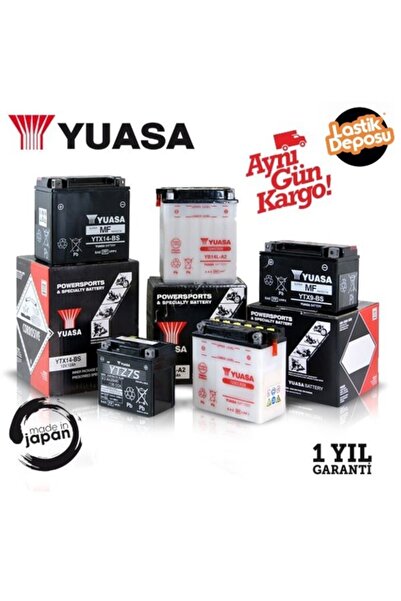Yuasa Ytx16-bs-1 12v14 Ah Bakımsız Motosiklet Ve Atv Aküsü