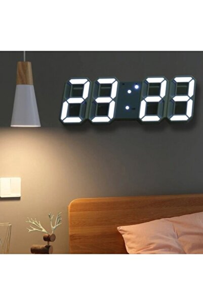 RICHIE Dekoratif Saat 3d Dijital Masa Saati Duvar Saati