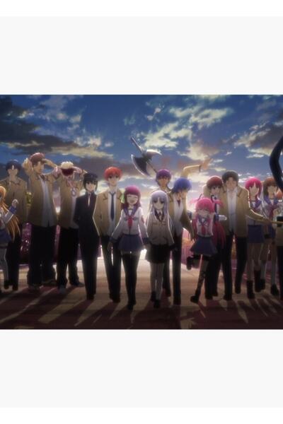 Universal Melek Beats! Personaje Angel Beats! Tablou decorativ din lemn, tip ...