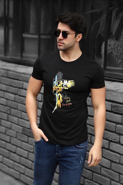 Weyeze Μπλουζάκι με στάμπα Born Freedom Ac-y38331lns