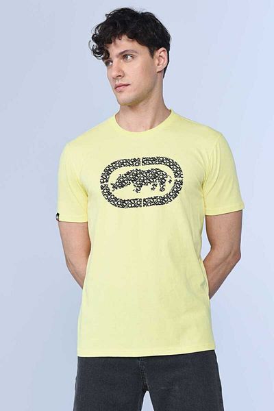 ECKO UNLTD Ανδρικό μπλουζάκι με λαιμόκοψη Cooper Yellow