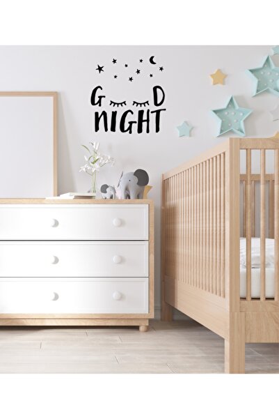 New Jargon Autocolant de perete cu text „Noapte bună”, decorațiuni pentru cas...