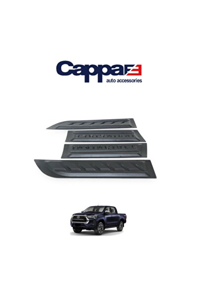 Cappafe Hilux 4 Parça Kapı Koruma Dodik 2021 2022 2023