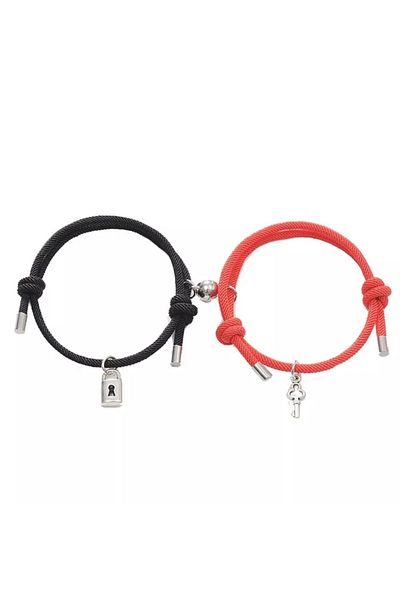 Gogoey Lover Couple Bracelet with Magnet - New Love Infinity Infinity Model