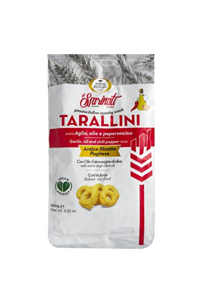 Genel Markalar Vegan ve Şekersiz Sızma Zeytinyağlı Sarımsaklı Biberli Buğday Ekmeği - İtalyan Krakeri 100 Gr