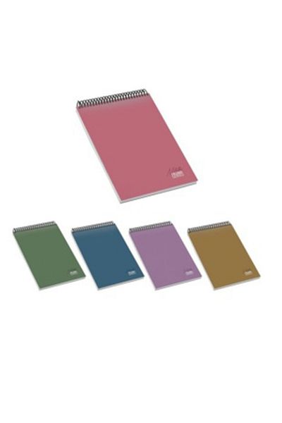 Mikro Bloc de note cu dungi metalice Trend 17x24