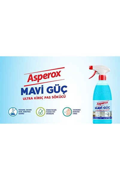 Peros Asperox Mavi Güç Ultra Kireç Pas Sökücü Sprey 1 L 197260