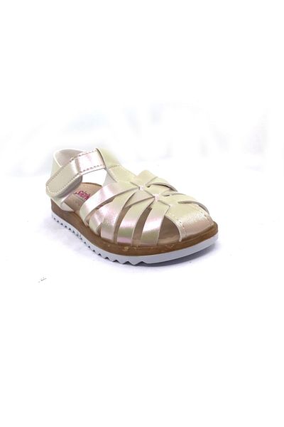 Şirin Bebe 01 Pantofi de vară pentru fete bej