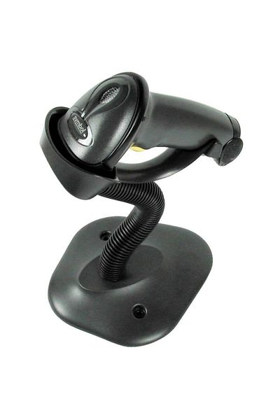 Symbol Ls2208 Laser Barcode Scanner + Stand (zebra)