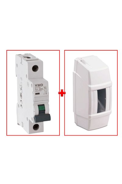 VİKO B Type 16 Ampere Single Fuse + Single Fuse Box