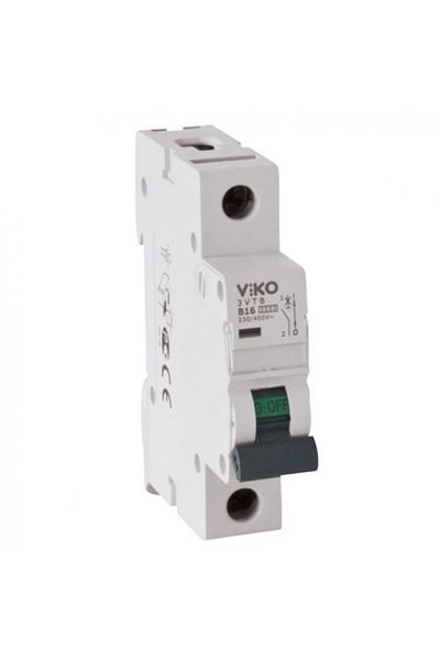 VİKO B Type 16 Ampere Single Fuse + Single Fuse Box