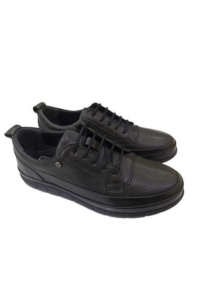 JAMES FRANCO 6023 Ανδρικά παπούτσια Comfort Green από γνήσιο δέρμα