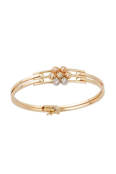 ALTINTAŞ KUYUMCULUK Altıntaş Dorika Papatya Altın Kaburga Kelepçe