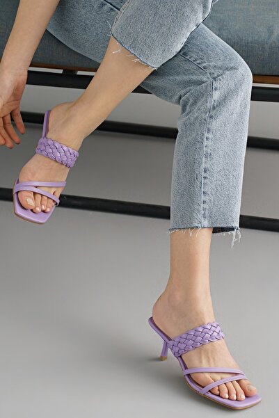 Mio Gusto Petra Lila Кольорові жіночі туфлі на підборах