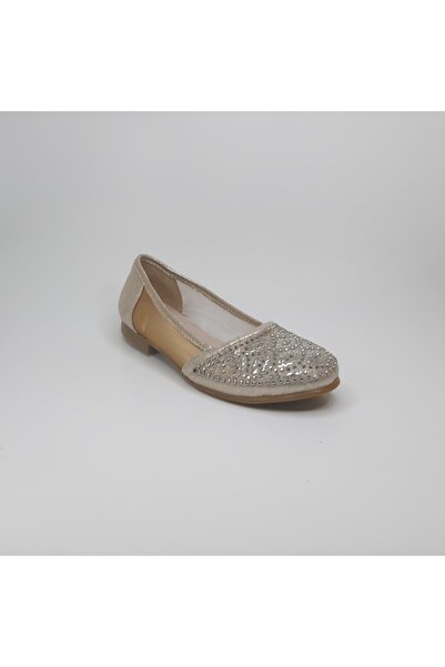 PUNTO F659181 Kız Çocuk Tüllü Taşlı Abiye Babet