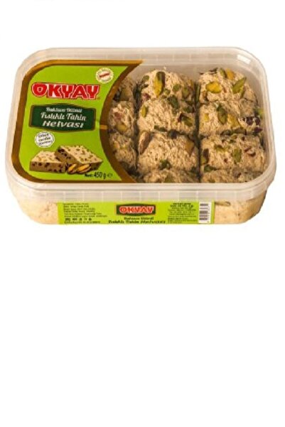 Okyay حلاوة بالفستق مع شرائح البقلاوة 450 جرام