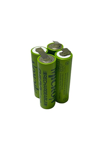 Micron 4.8 V Şarjlı Matkap Pili (bataryası) 1800 Mah Ni-cd Aa Pil
