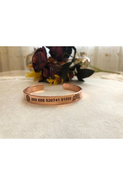 KAVELE Pure Copper Bracelet-Women's Number Section Lucky Bracelet-Suitable for All Wrists-passable-unisex