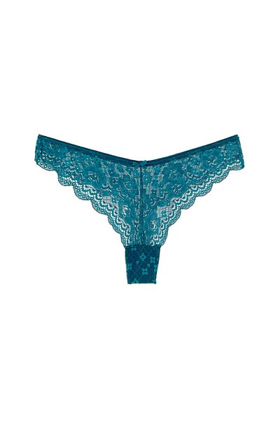 HNX Γυναικεία εσώρουχα Brazilian String με βενζινοκίνητη δαντέλα