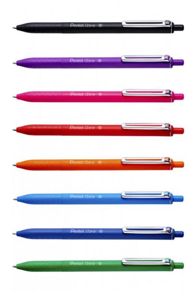 Pentel Izee Oil Based Mechanical Roller Pen 0.7 mm Black Bx467-A