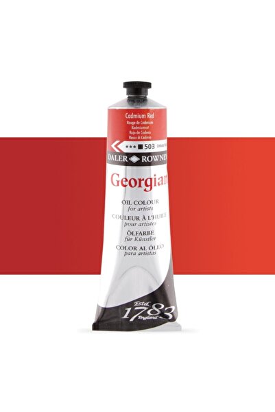 Daler Rowney Georgian Yağlı Boya 225ml Cadmium Red Hue 503