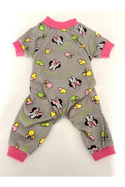 DOGİ&DOG Gri Mini Kedi Köpek Tulumu (1 KG - 10 KG)