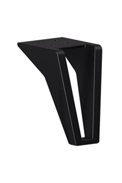 MİSLİNE (4adet) Inox 15 Cm Mat Siyah Dolap Komodin Vestiyer Ayağı