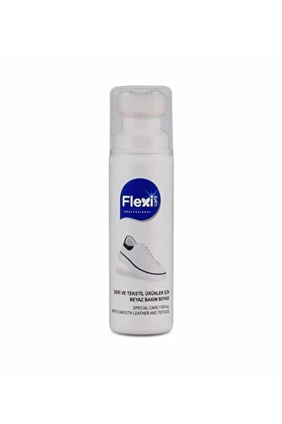 FLEXİCARE Spor Beyaz Deri Ve Kumaş Ayakkabı Boyası 75 ml