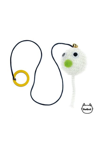 Be Cat Rope Wrapped Bell Eyed Cat Finger Fishing Rod