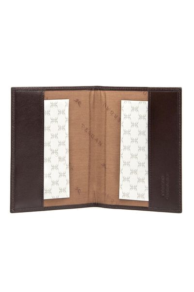 Tergan Καφέ Δερμάτινη θήκη Unisex Passport 01200b07