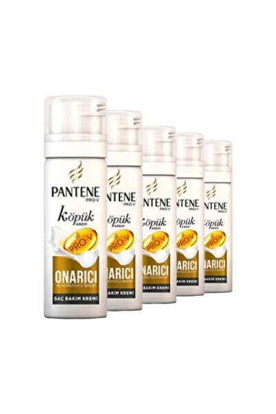 Pantene Köpük Saç Bakım Kremi Onarıcı Ve Koruyucu Bakım 50 Ml X 5 Adet