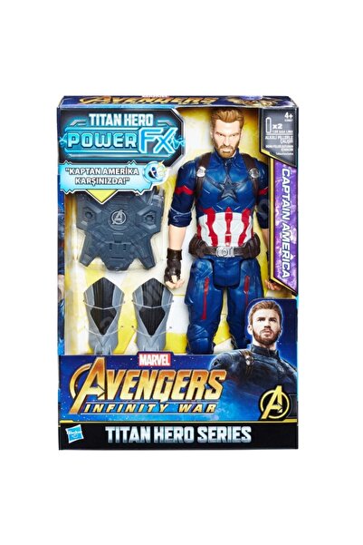 Marvel Yenilmezler Kalkanlı Kaptan Amerika Figürü