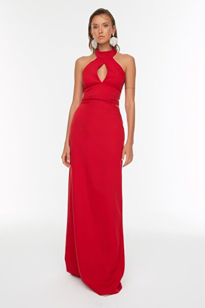 Trendyol Collection Evening & Prom Dress - Red - Shift