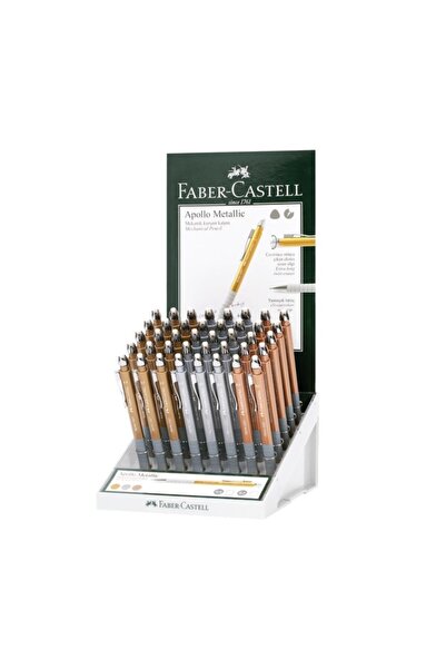 Faber Castell Apollo 2327 0.7 Metalik Gold Versatil Kalem