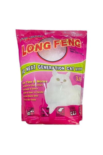 Long Feng Neo Pet Market Extra Kristal Silica Kedi Kumu 3.8 Lt X 9 Adet