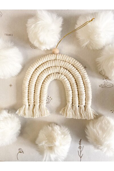 BEBİ MAKROME Makrome Gökkuşağı Kapı Ve Duvar Süsü