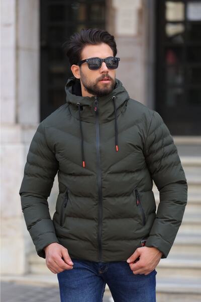 alaska the last frontier Νέα σεζόν Mebranlı ύφασμα με κουκούλα φουσκωτό ανδρι...