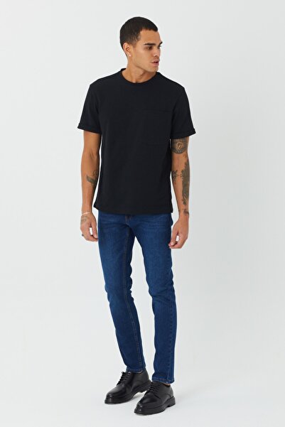 BOSHETTI Essentıals Erkek Mavi Slim Fit Jean