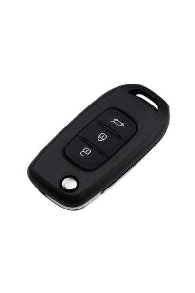 olimbera store Renault Megane 4-clio 5 Uyumlu 3 Buton Anahtar Kumanda Kabı