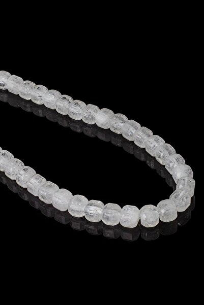 Dünya Doğal Taş 8x8 mm kristalni kvarcni kameni niz AA