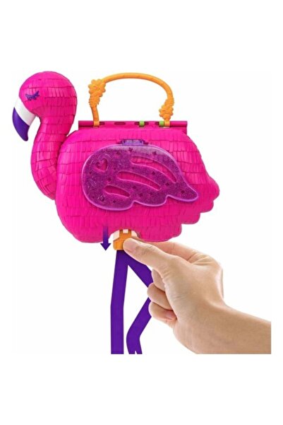 mattel Polly Pocket Flamingo Partisi Oyun Seti Hgc41 Lisanslı Ürün