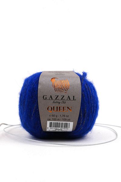 Gazzal Queen 50 g μαλλί μεικτό πλεκτό χέρι Taka Yarn (7338 Qun)