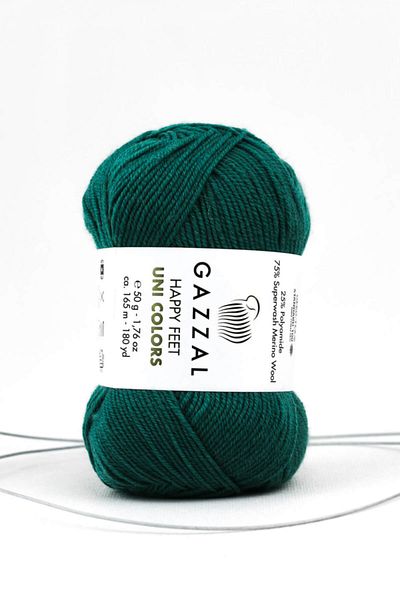 Gazzal Happy Feet Unicorn 50 gr 75% μαλλί μεικτό πλεκτό κλωστή Taka Yarn (3561 HPPYF)