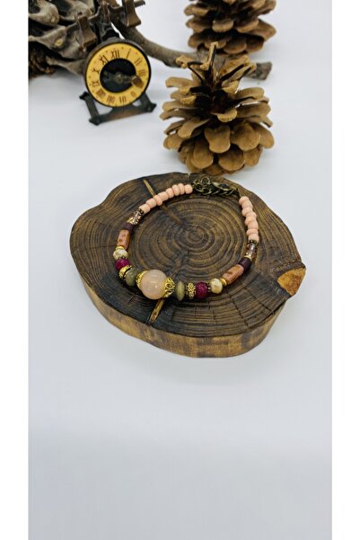 Porsuk Alternatif El Yapımı Etnik Otantik Hippi Bohem Afgan Boncuk Bileklik