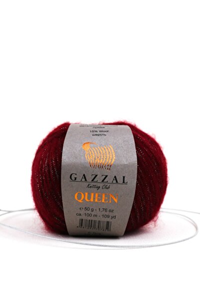 Gazzal Queen 50 Gr Yün Karışımlı El Örgü Ipligi Taka Yarn (7219 Qun)