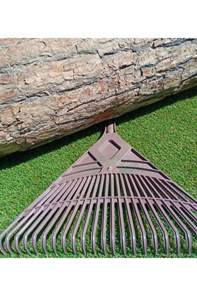 Genel Markalar Tırmık 24 Diş Plastik Tırmık Yaprak Tırmık Çim Tırmığı Toplama Tırmığı Bahçe Tırmığı