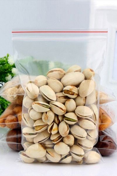 party mix Ziplock Bag Transparent Bag 10x12 100 Pieces Henna Cookie Nuts Bag