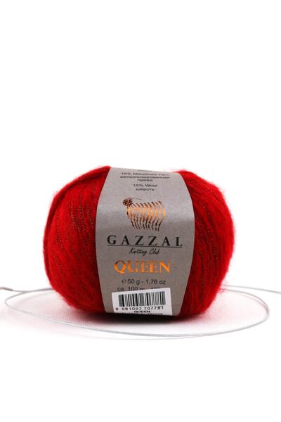 Gazzal Queen 50 Gr Yün Karışımlı El Örgü Ipligi Taka Yarn (7212 Qun)