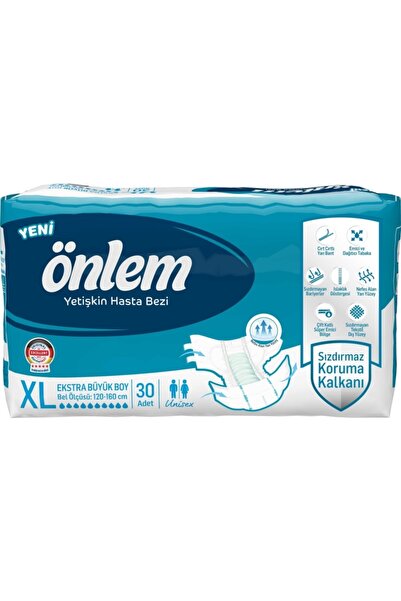 ÖNLEM Xlarge 30 Pieces Adult Patient Diapers